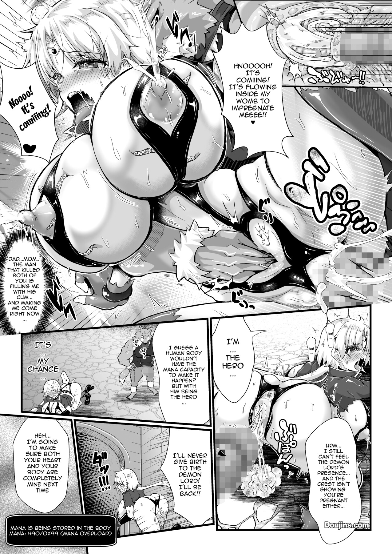 Hentai Manga Comic-TS Hero Can't Go Back-Read-20